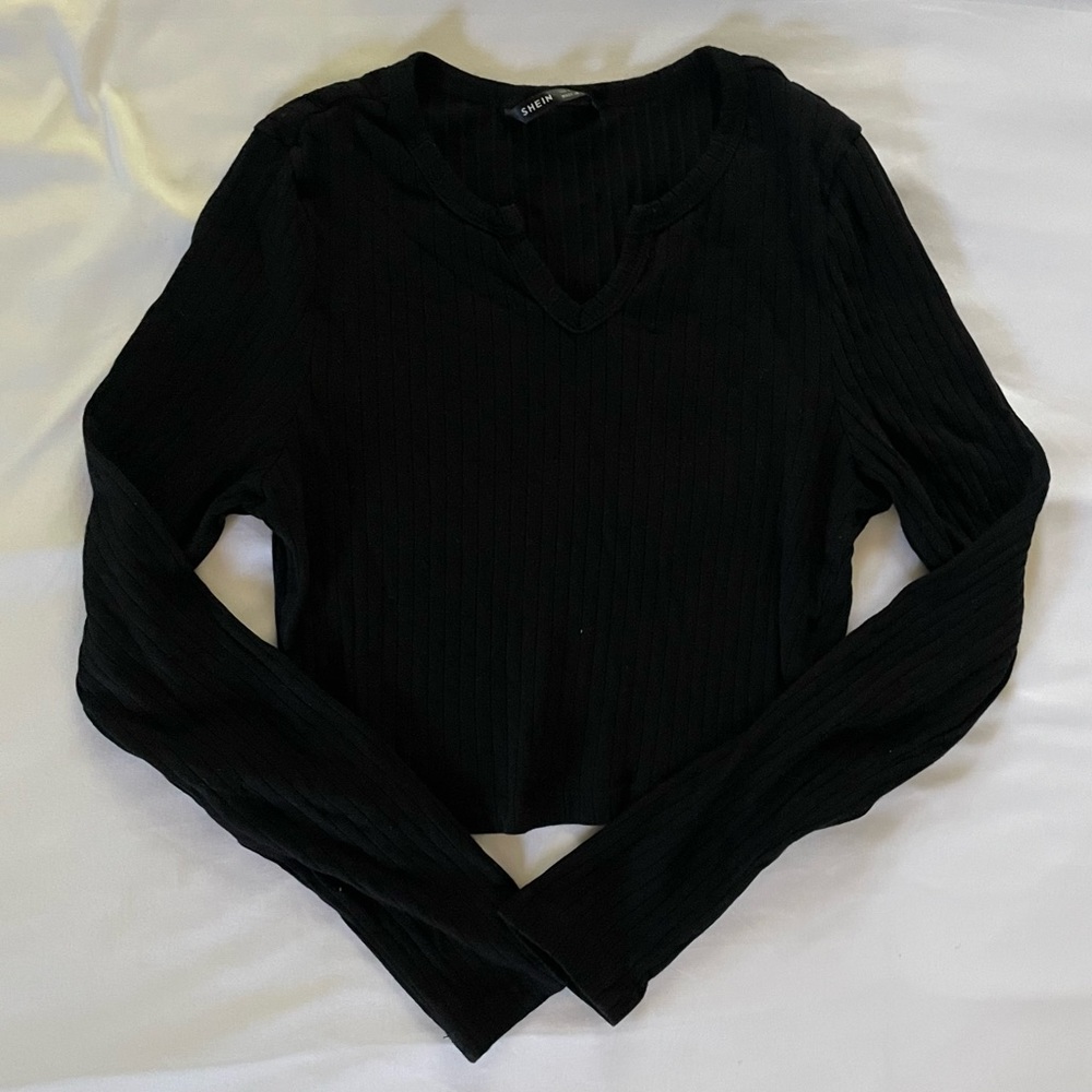 Long Sleeve Crop Top